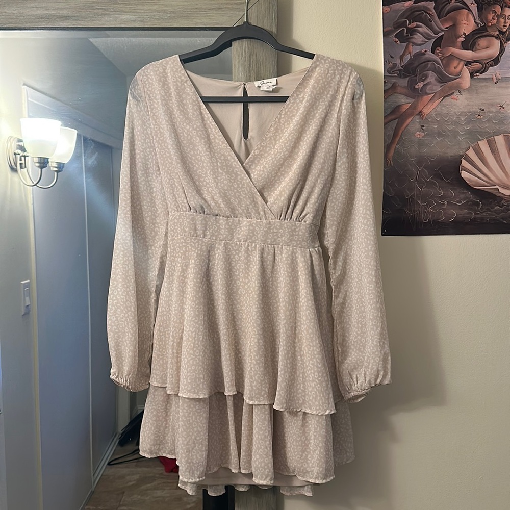 Women’s blush rose dress